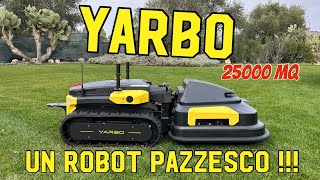 Yarbo Robot Lawn Mower Snow Plow Tracked RTK Satellite - Video Review