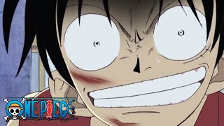 Zoro and Luffy Go After Each Other's Throats | One Piece