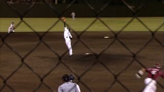 【プロ野球パ】岸が好フィールディング!!順調にアウトカウントを増やす  2015/08/18 L-E