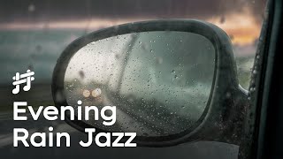 Evening Rain Jazz  - Soothing Piano Jazz for Stress Relief & Sleep with Rainy Sound
