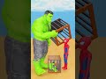 hulk and red spidey who s trapped now shorts