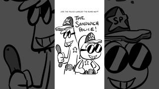 The Sandwich Police 😂 (Animation Meme) #shorts