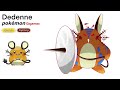 20 dedenne was able to evolve and take the form of gigamax electric fighting