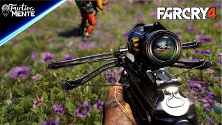 Far Cry 4 Badass Stealth Kills - Car, ATV, Bait, C4 [All Outposts]
