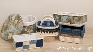 Turning Ugly Boxes into Pinterest-Worthy Baskets!!😱😱♻️