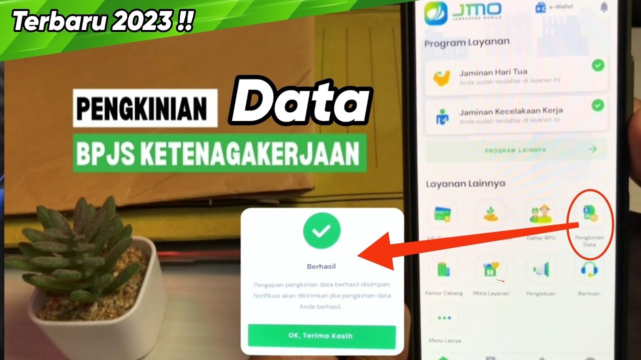 Cara Pengkinian Data BPJS Ketenagakerjaan | Untuk Pencarian JHT - YouTube