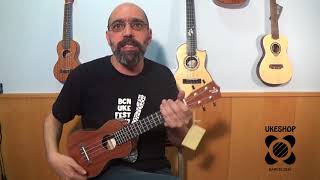 Review Mahi Mahi MS-77 ukulele super soprano. UKESHOP BARCELONA. English.