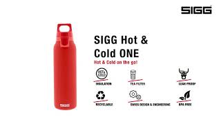 SIGG – HOT \u0026 COLD BOTTLES – KEY FEATURES BY HEAP SENG GROUP