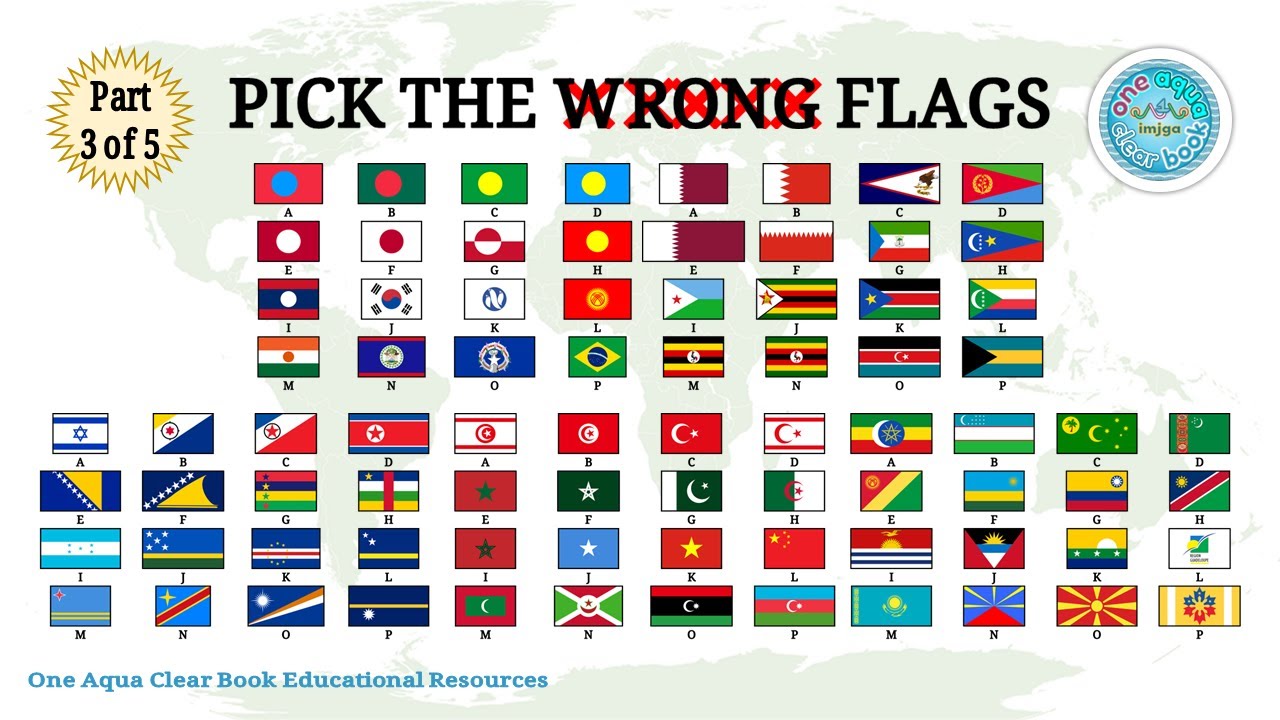 Pick The Wrong Flags Part 3 Of 5 Youtube