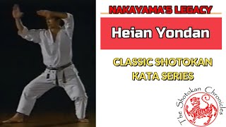 Heian Yondan | Nakayama's Legacy | Classic Shotokan Kata Series | The Shotokan Chronicles