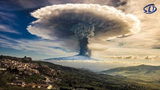 Ngeri..Gunung Berapi Terbesar di Eropa Erupsi, Muntahkan lahar panas10KM || Peristiwa² Alam Feb 2021