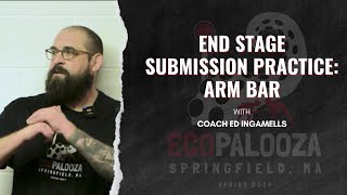 Ecopalooza Spring 2024: End Stage Arm Bar Practice w/ Ed Ingamells #bjj #jiujitsu #grappling