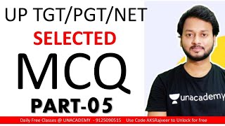 TOP-10 MCQ FOR TGT PGT UGC NET JRF 2021 || AKSRajveer || Literature Lovers