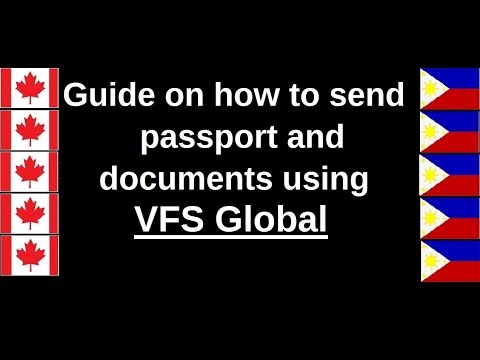 VFS Global (Sending passport and documents using VFS) VFS Global (Sending passport and documents using VFS)