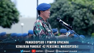 Upacara Kenaikan Pangkat - KOOPSUD I