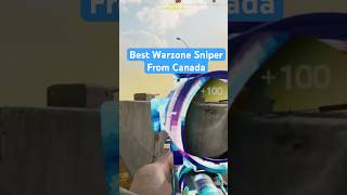 Watch Canada's Most Feared Warzone Sniper in Action #shorts #viralvideo #warzone