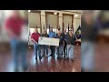 caldwell veterans memorial hall receives $40 000 donation from city