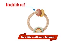 Review - Itzy Ritzy Silicone Teether with Rattle