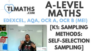 A-Level Maths: K1-11 [Sampling Method: Self-Selection Sampling]