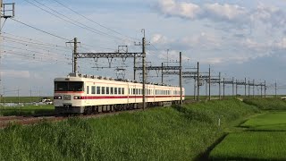 東武300系350型353F 特急きりふり283号 新栃木行 栗橋～新古河通過【4K】