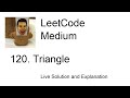 120. Triangle (Leetcode Medium)