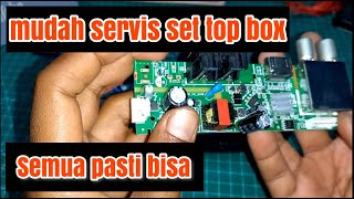 CARA SERVIS SET TOP BOX