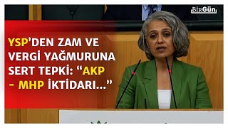 Yeşil Sol Parti’den zam ve vergi yağmuruna sert tepki: “İktidarın dayatmış olduğu bu ekonomik kriz!”