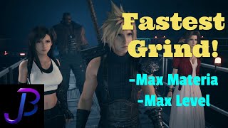 Final Fantasy VII Remake Fastest Grind To Max Level and Materia