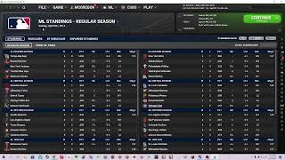 OOTP 24 | A Brief Ballpark Tutorial for Historical Exhibitions and then a Game.