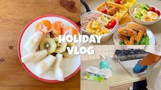 vlog/Almost NEET｜How to spend your long vacation🏠🍉