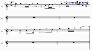Dying young - Bb Tenor/Soprano Sax Sheet Music [ kenny g ]