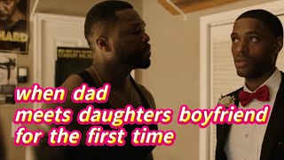 ❤️|when dad meets daughters boyfriend for the first time! #memes#laugh#comedy#humor#funny