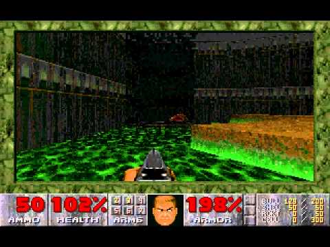 Ultimate Doom MS-DOS Version Gameplay - YouTube