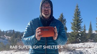 Rab Superlight Shelter 4 Review - Wil Rickards of Engearment.com