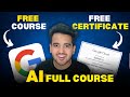 Best Free AI Course for Beginners By Google | Free Google Certificate | Free Online AI Course