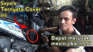 Salah satu penyebab mesin motor matic cepat rusak yang sering disepelekan