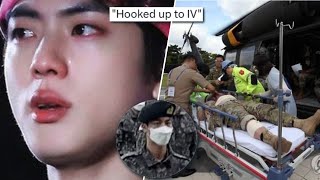 Military Friend LEAKS SHOCKING Jin Pics! Jin FELL GREATLY ILL & RUSHED To ER! Jin Started CRYING!