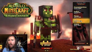 World of Warcraft remade in Minecraft