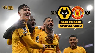 WOLVES 2 UNITED 0 Review Show - !B2B Wins \u0026 Clean Sheets!