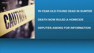 Death in Sumter County investigated as a homicide