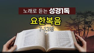 [노래로 성경1독] 요한복음 (7-12장) 성경 통독 | 요한복음 전편 | 1시간 성경통독