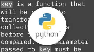 Syntax behind sorted(key=lambda: ...)