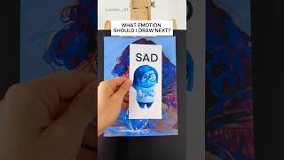I draw #Insideout characters as a human💙 What emotion should I draw next? #insideout2 #sadness #art