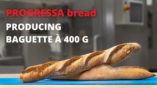 PROGRESSA bread | Producing Baguette à 400 g | FRITSCH