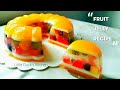 美丽的水果燕菜果冻蛋糕 ❤ Beautiful Fruit Jelly Cake