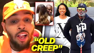 Chris Brown Crashes Out Over Karrueche Dating Deion Sanders | Chris Wants Her Back!