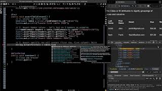 How to Assert Table Content (Tutorial) | Selenium + TestNG + Java