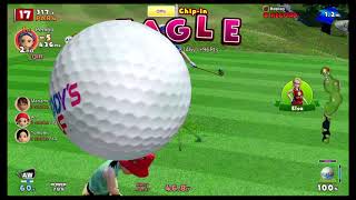 Everybody's Golf™ Chipping in with Super Spin for a eagle