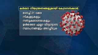 കൊറോണ വൈറസ് വ്യാപനം : കർശന നിയന്ത്രണങ്ങളുമായി കേന്ദ്ര സർക്കാർ