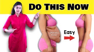 Easy Belly Fat Loss Exercise For Women At Home | How to Lose Belly Fat Fast For Beginners At Home